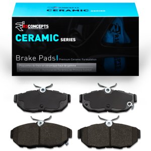 Ford Mustang Brake Pads - Rear - R1 Concepts - R1 Ceramic - `05-`14